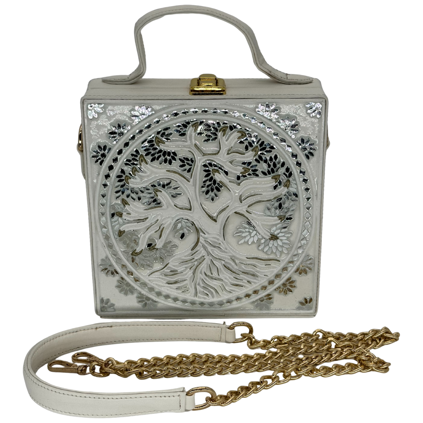 The Sacred Grove | Lippan Art Box Bag