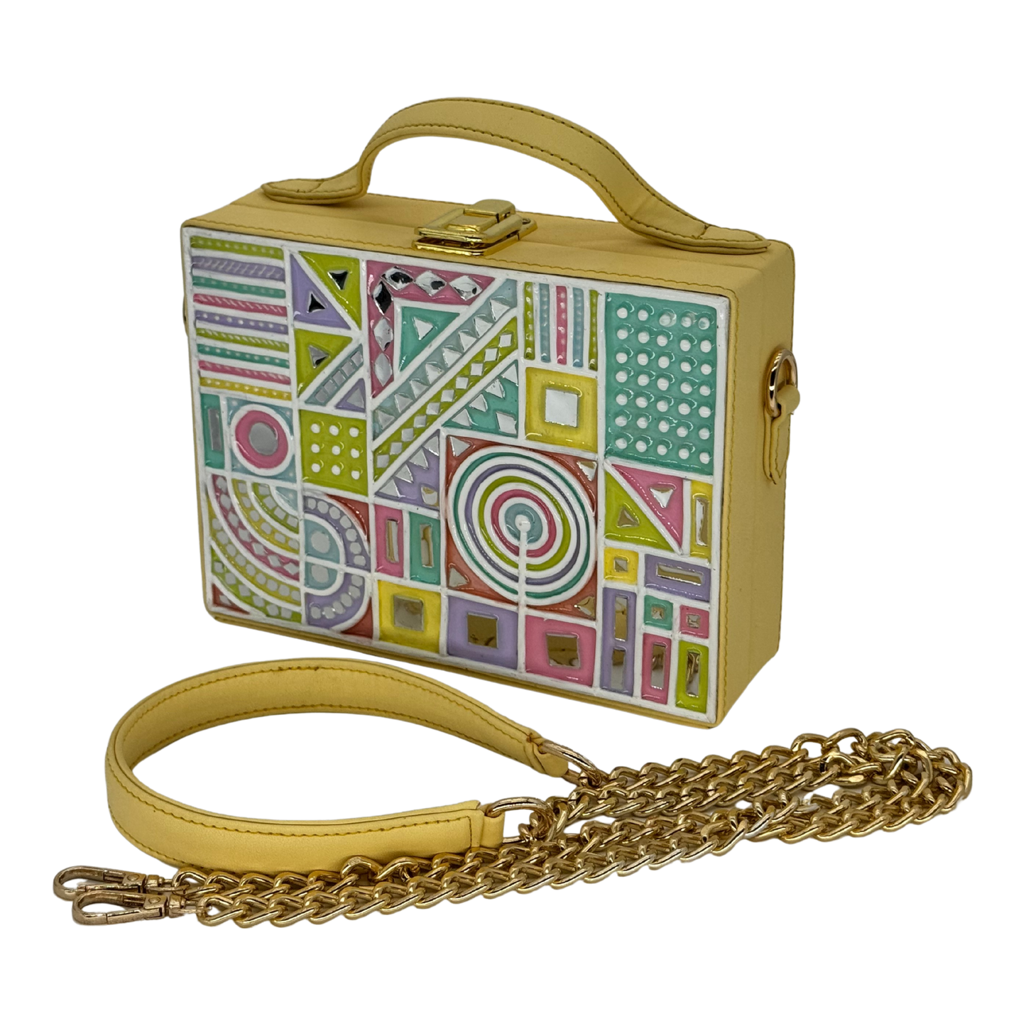The Color Carnival | Lippan Art Box Bag