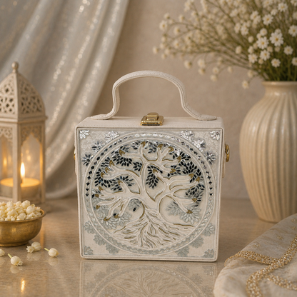 The Sacred Grove | Lippan Art Box Bag