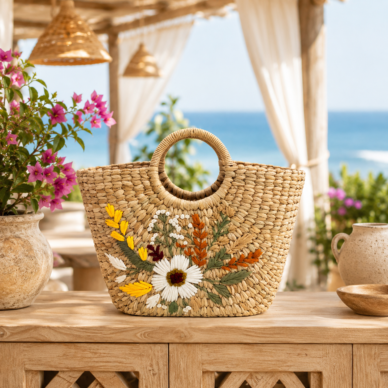 The Garden Bloom | Kauna Grass Large Bag