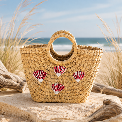 The Scarlet Shell | Kauna Grass Large Bag