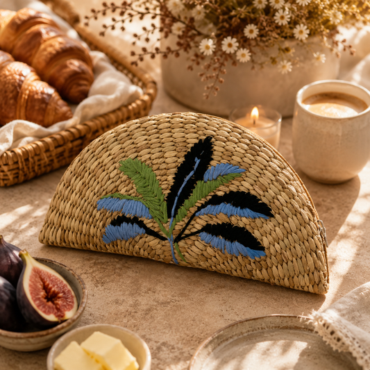 The Tropical Palm | Kauna Grass Wallet
