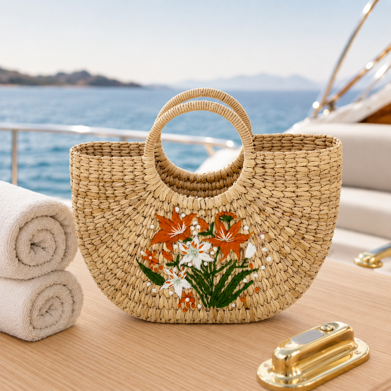 The Lily Bloom | Kauna Grass U-Bag