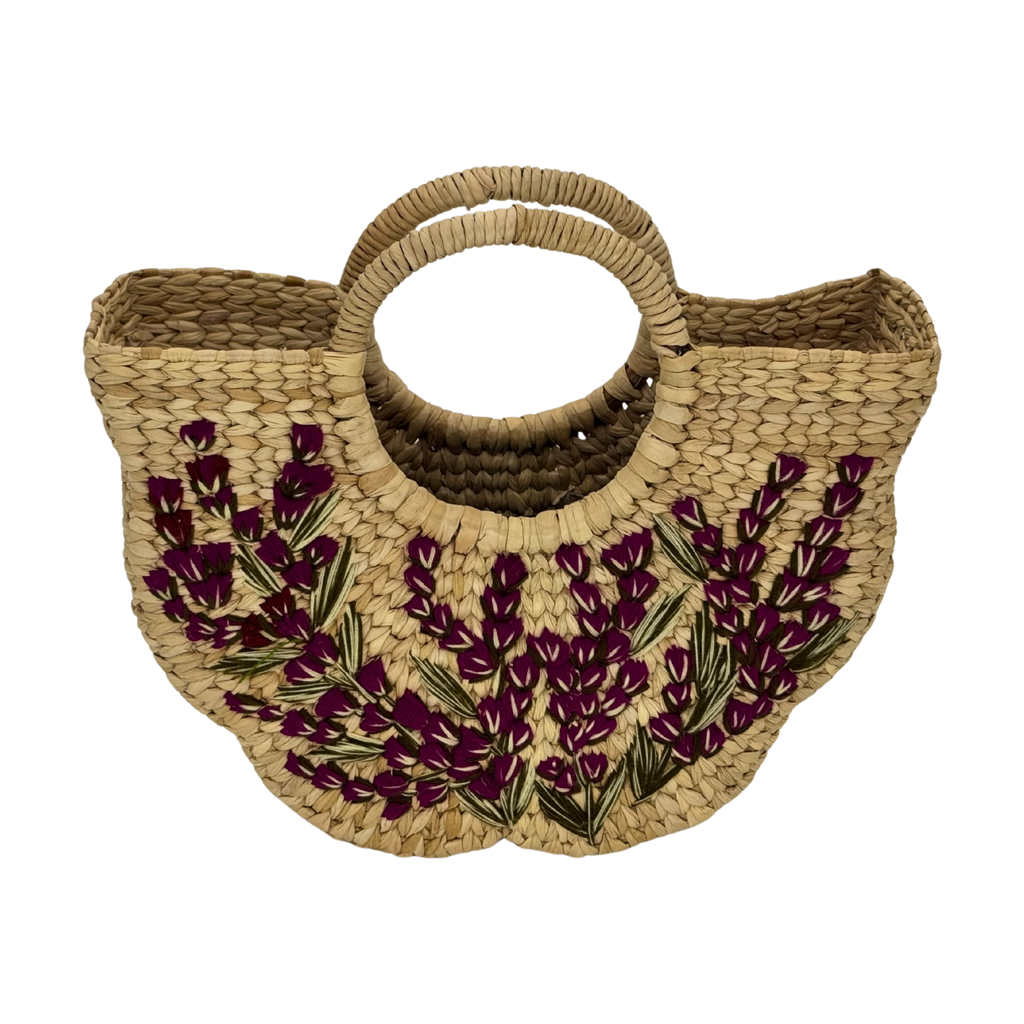 The Lavender Field | Kauna Grass Butterfly Bag