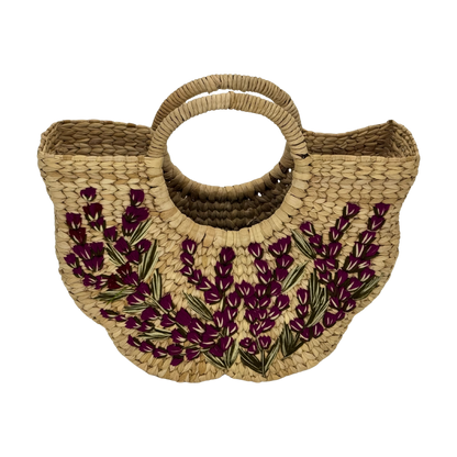 The Lavender Field | Kauna Grass Butterfly Bag