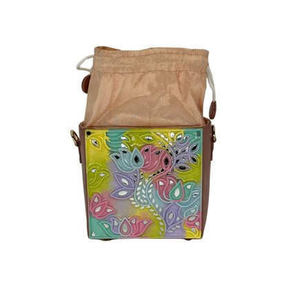 The Pastel Paisley Potli | Lippan Art Potli Bag