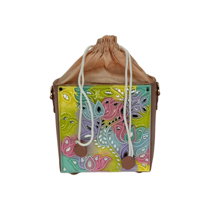 The Pastel Paisley Potli | Lippan Art Potli Bag