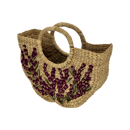 The Lavender Field | Kauna Grass Butterfly Bag