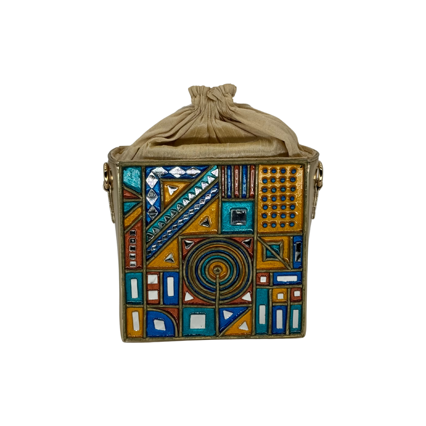 The Mosaic Tales | Lippan Art Potli Bag