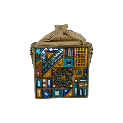 The Mosaic Tales | Lippan Art Potli Bag