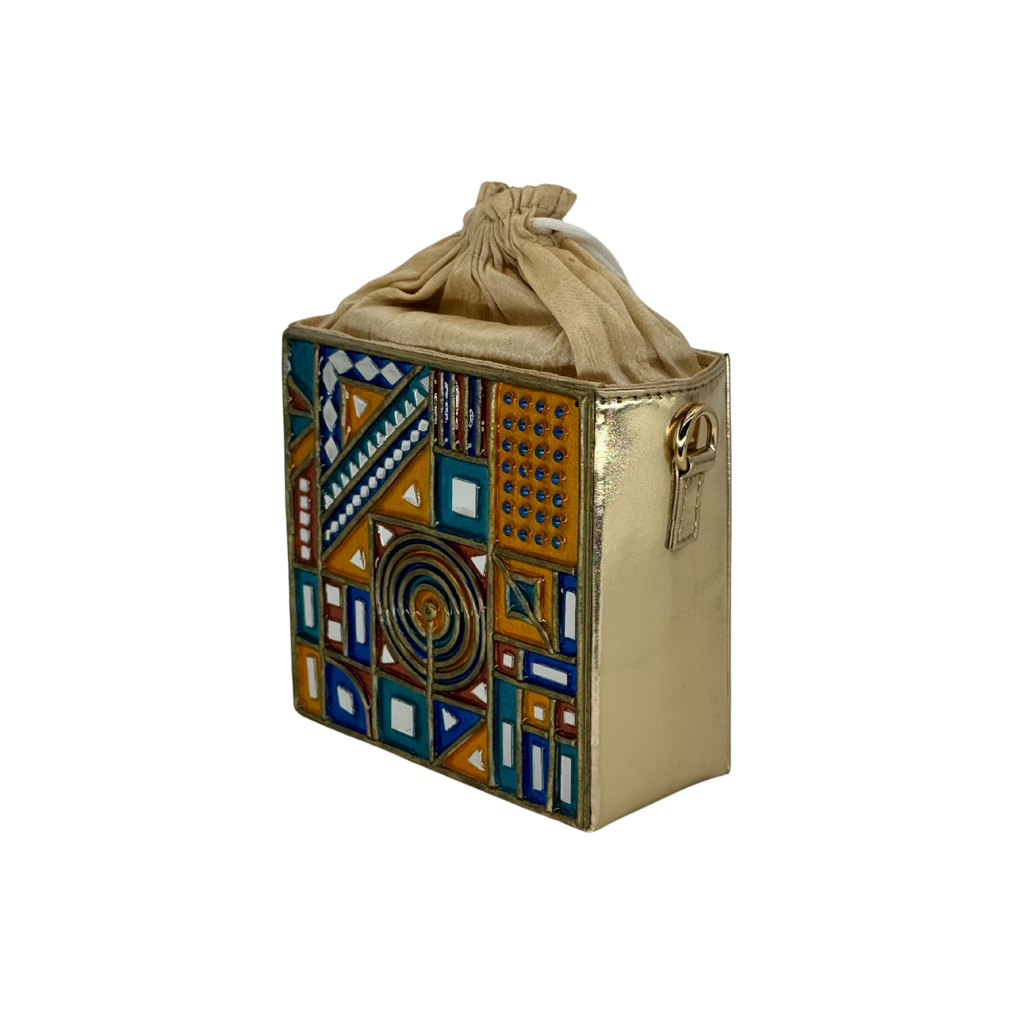 The Mosaic Tales | Lippan Art Potli Bag