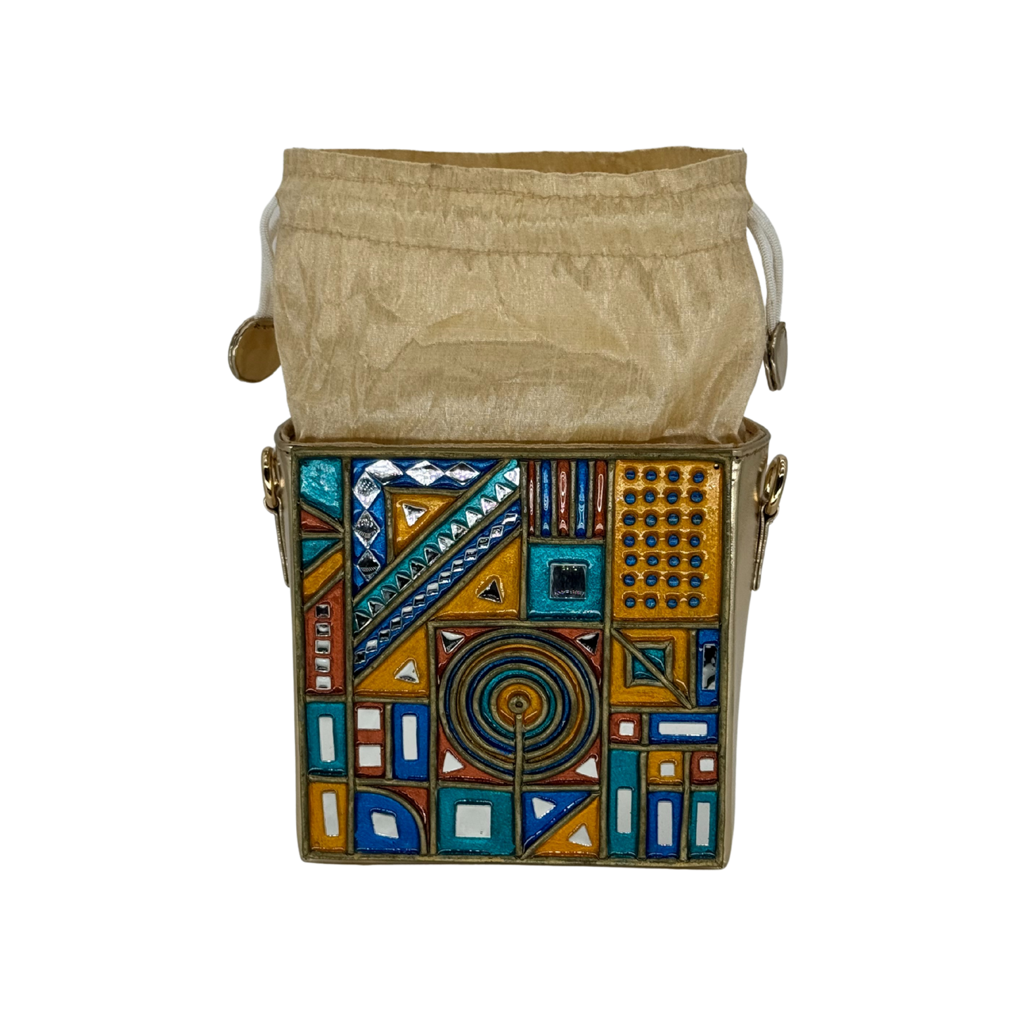 The Mosaic Tales | Lippan Art Potli Bag
