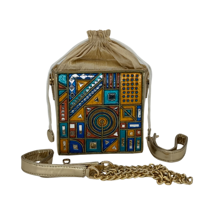 The Mosaic Tales | Lippan Art Potli Bag