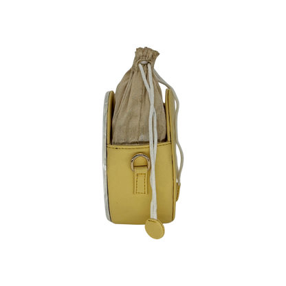 The Garden Halo Potli | Lippan Art Drum Bag