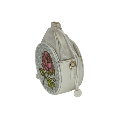 The Rose Garden Potli | Lippan Art Drum Bag
