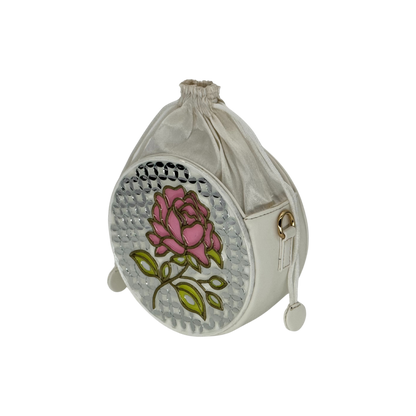 The Rose Garden Potli | Lippan Art Drum Bag