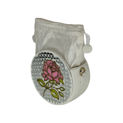 The Rose Garden Potli | Lippan Art Drum Bag