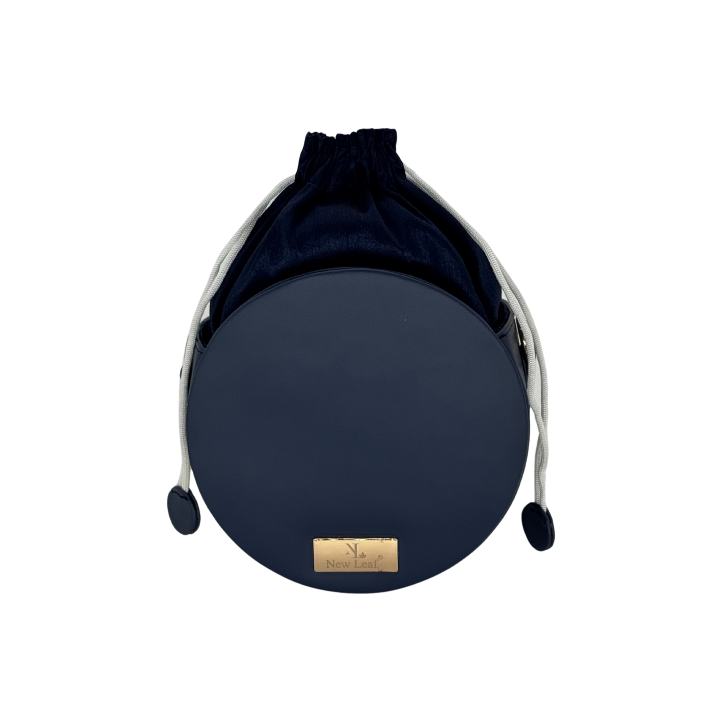 The Indigo Mandala Potli | Lippan Art Drum Bag