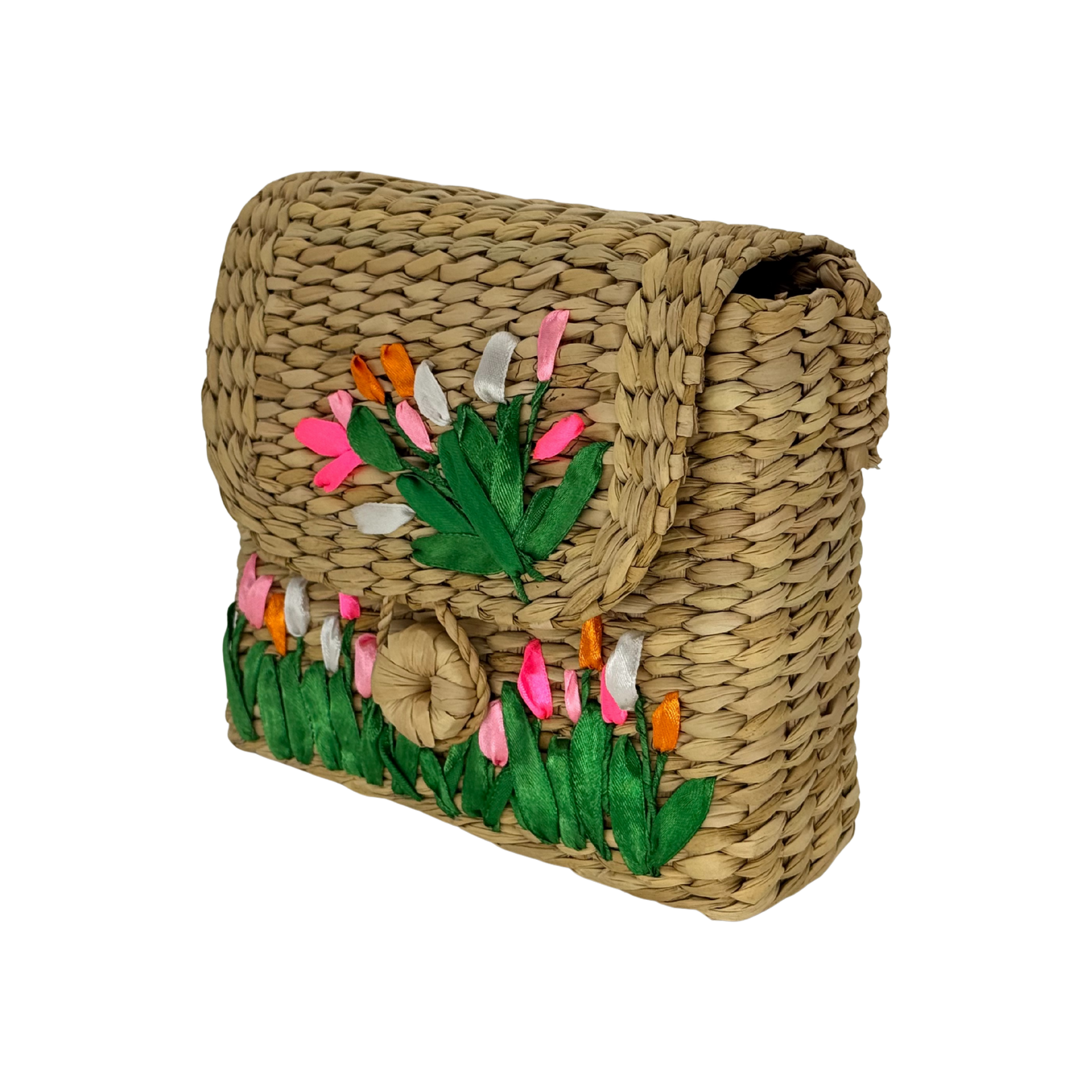 The Spring Garden Satchel | Kauna Grass Satchel