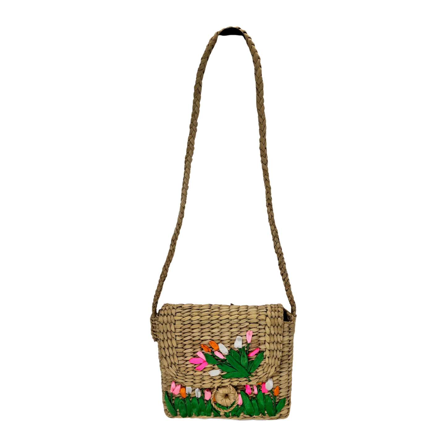 The Spring Garden Satchel | Kauna Grass Satchel