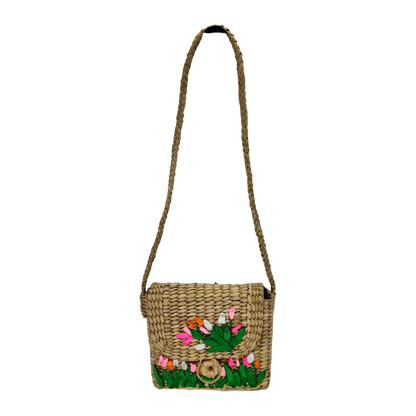 The Spring Garden Satchel | Kauna Grass Satchel