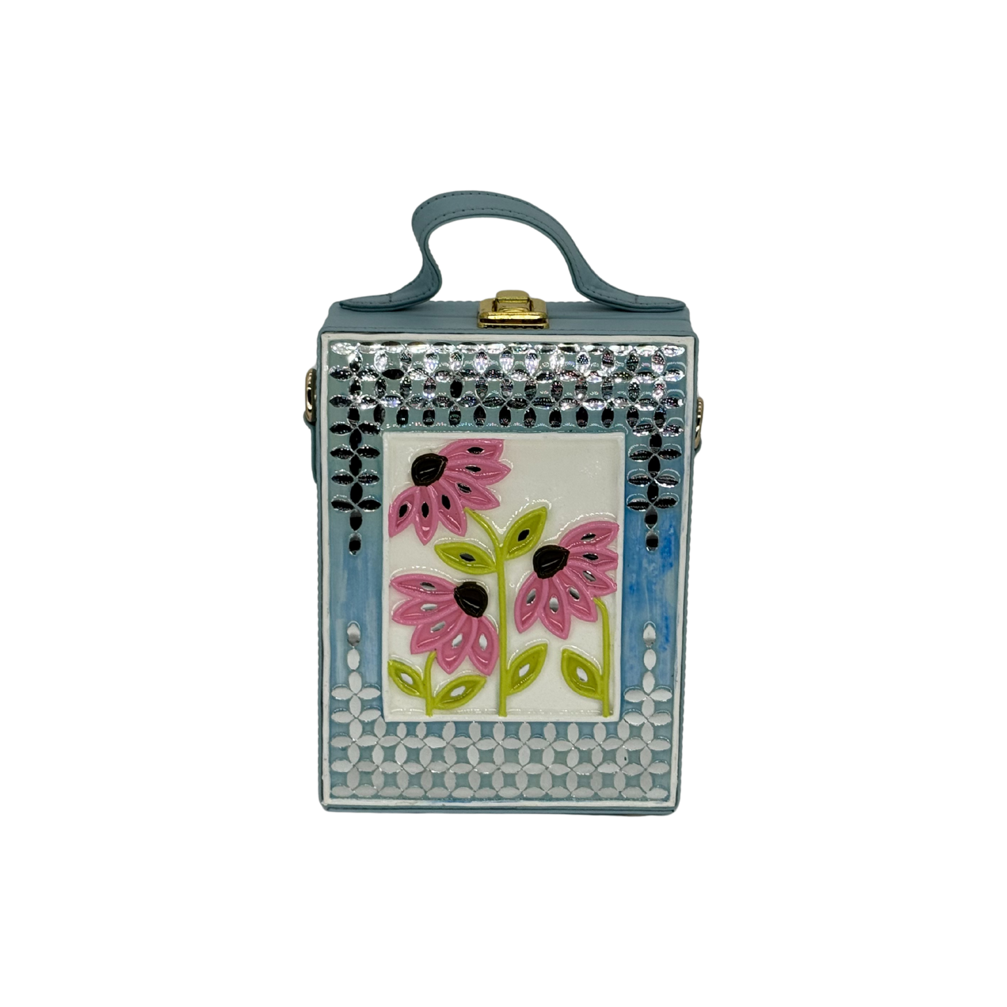 The Wild Cone Flower | Lippan Art Box Bag
