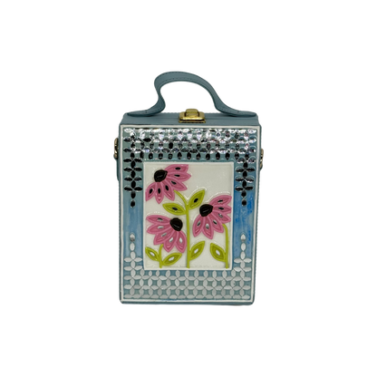 The Wild Cone Flower | Lippan Art Box Bag