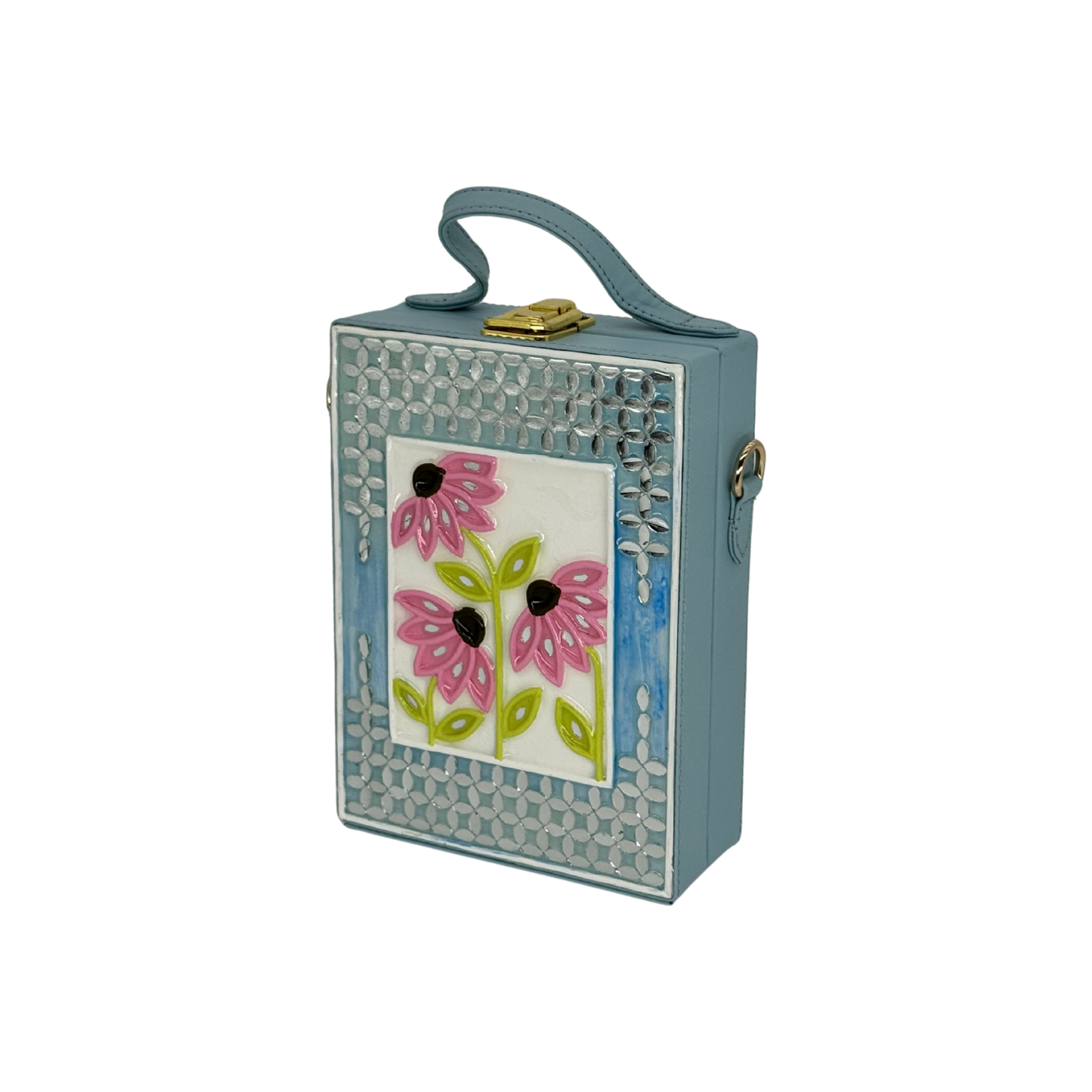 The Wild Cone Flower | Lippan Art Box Bag