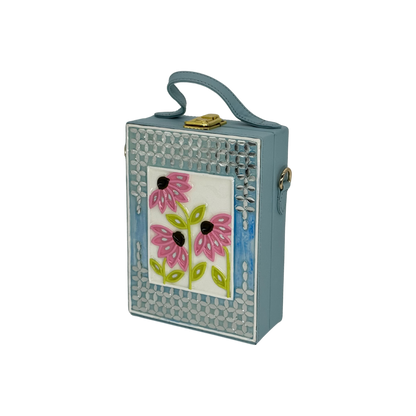 The Wild Cone Flower | Lippan Art Box Bag