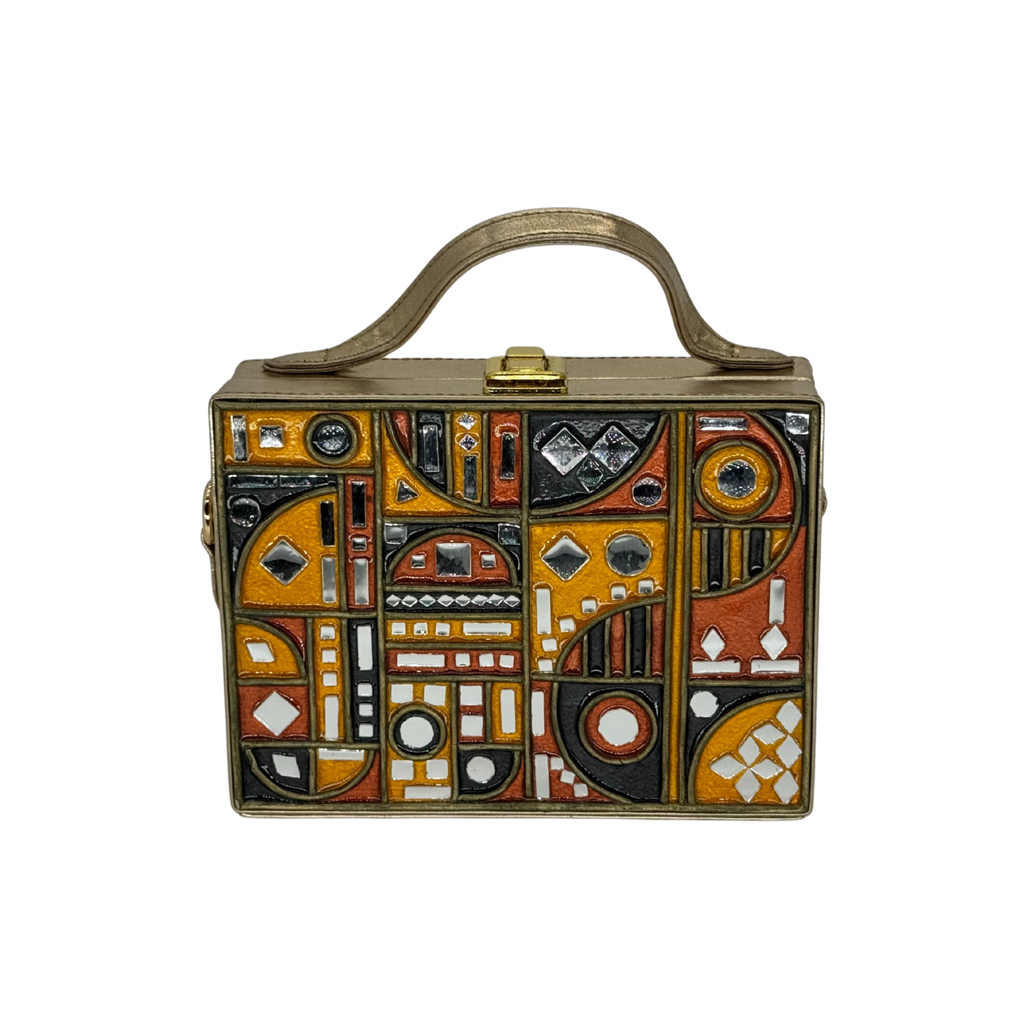 The Brass City | Lippan Art Box Bag