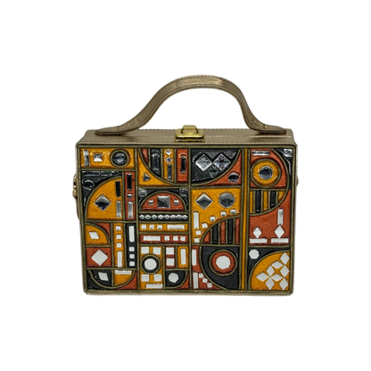 The Brass City | Lippan Art Box Bag