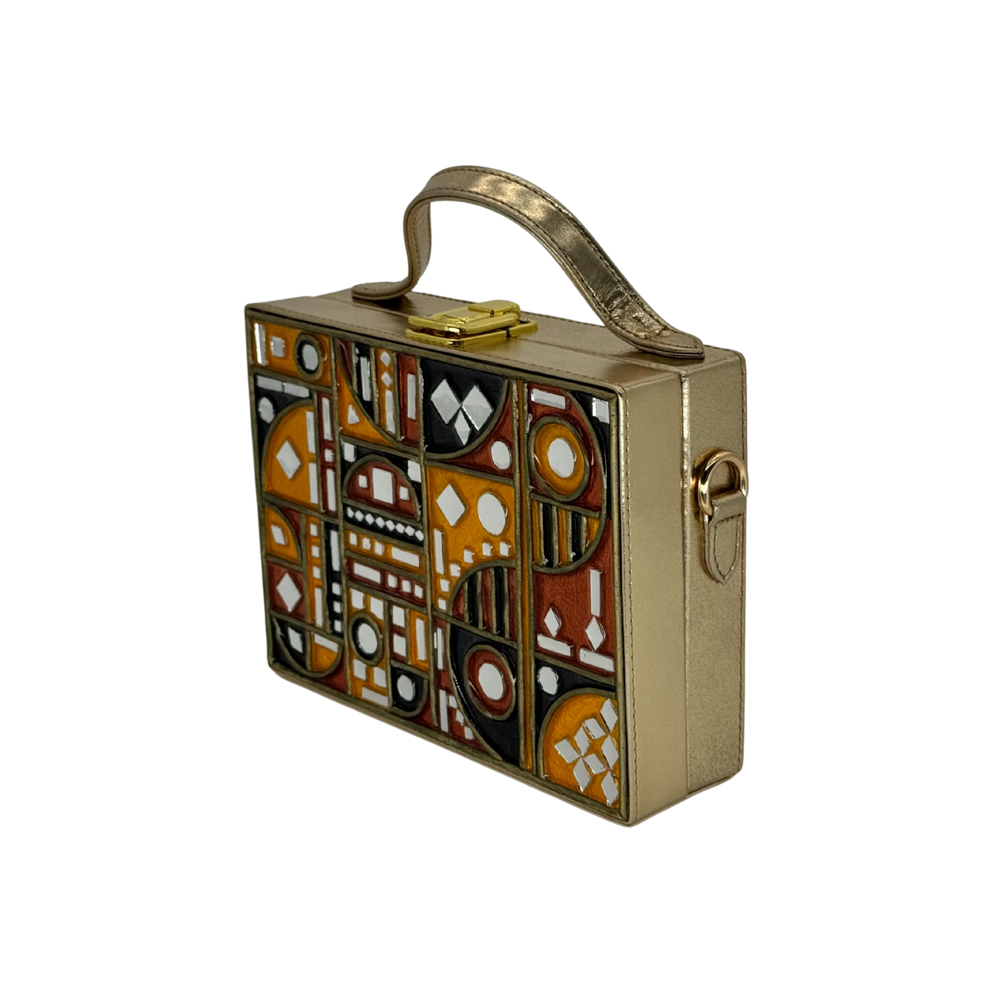The Brass City | Lippan Art Box Bag