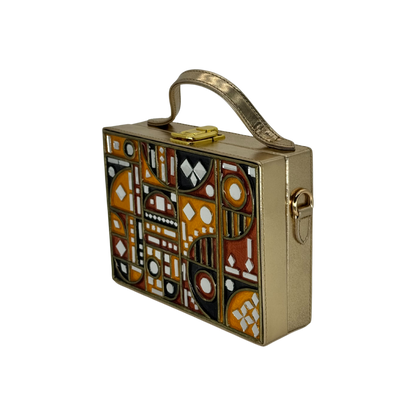 The Brass City | Lippan Art Box Bag