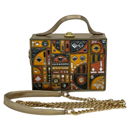 The Brass City | Lippan Art Box Bag