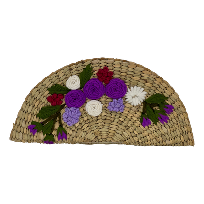 The Violet Rosette | Kauna Grass Wallet