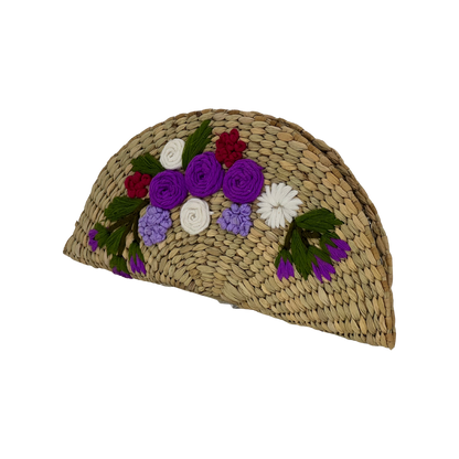 The Violet Rosette | Kauna Grass Wallet