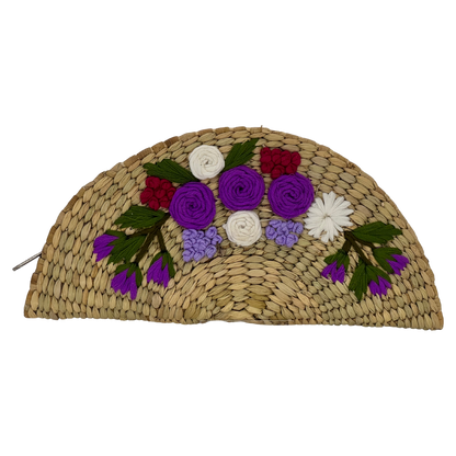 The Violet Rosette | Kauna Grass Wallet