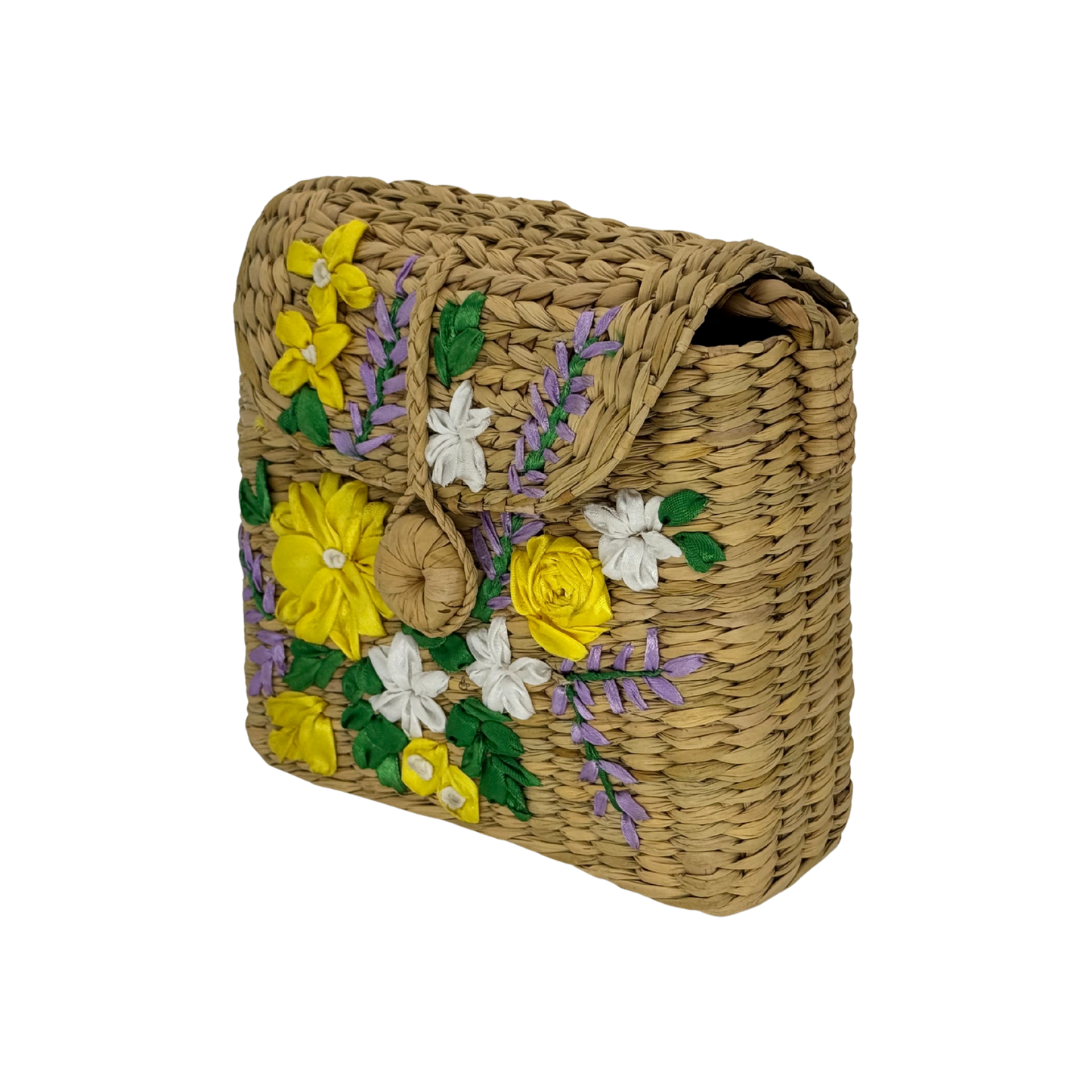 The Summer Garden Satchel | Kauna Grass Satchel