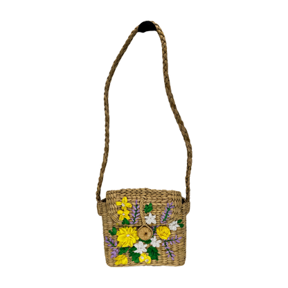 The Summer Garden Satchel | Kauna Grass Satchel