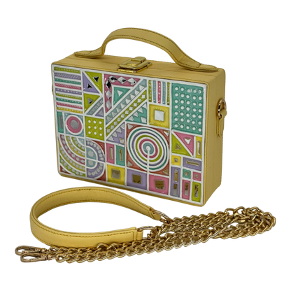 The Color Carnival | Lippan Art Box Bag