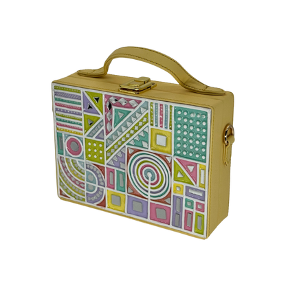 The Color Carnival | Lippan Art Box Bag