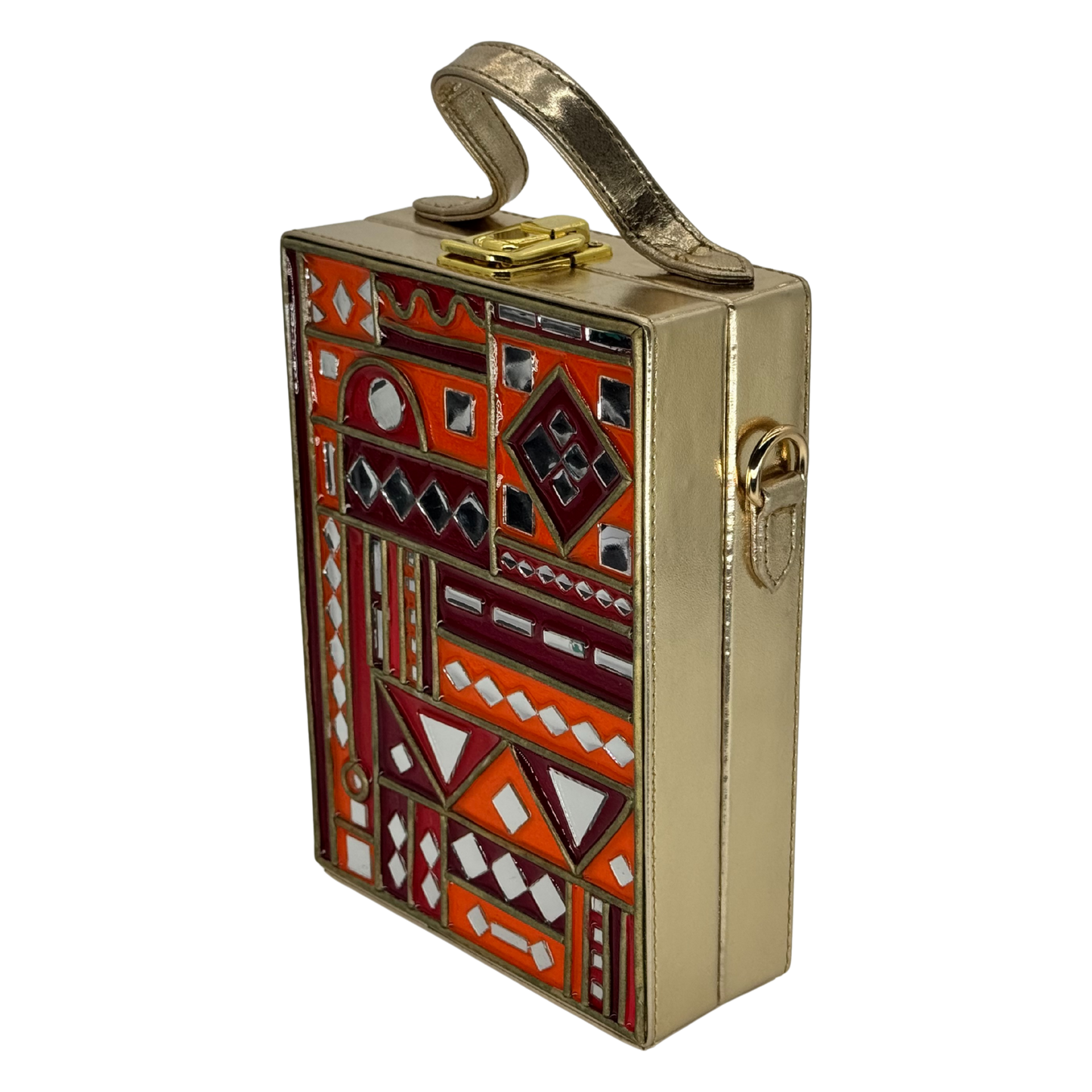 The Terracotta Archive | Lippan Art Box Bag Vertical