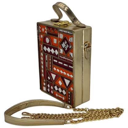 The Terracotta Archive | Lippan Art Box Bag Vertical