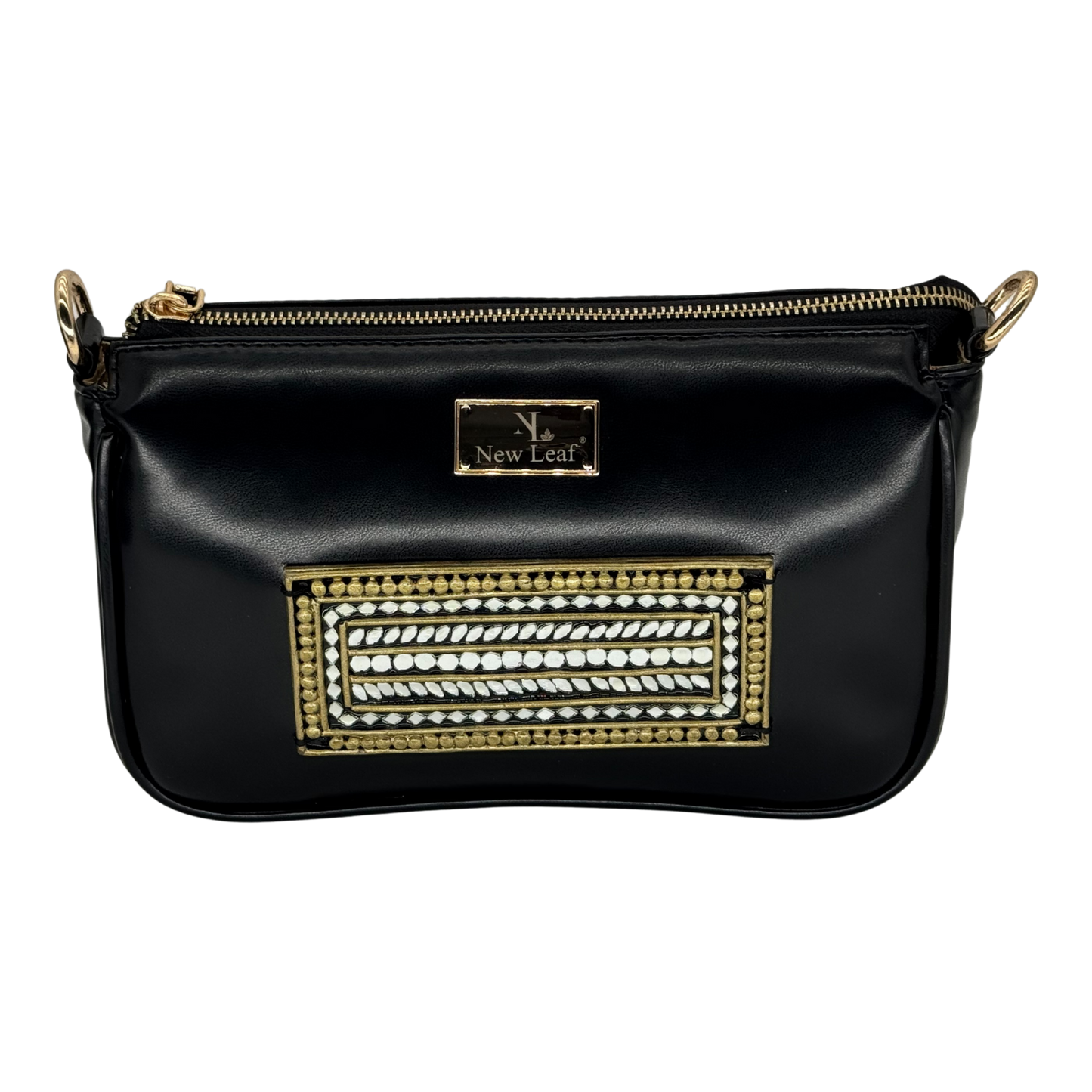 The Midnight Medallion Lippan Clutch | Artisan Clutch Bag
