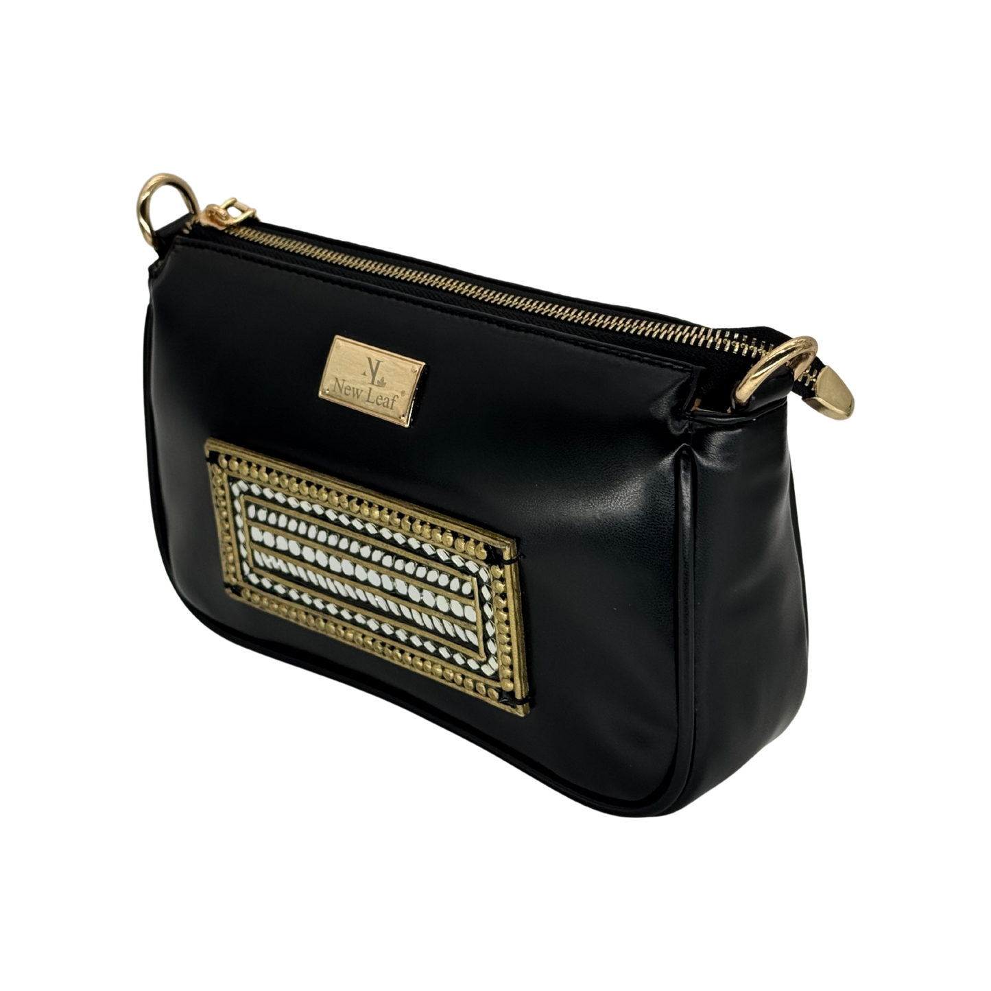 The Midnight Medallion Lippan Clutch | Artisan Clutch Bag