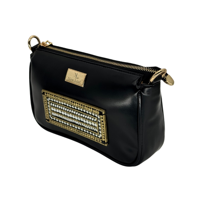 The Midnight Medallion Lippan Clutch | Artisan Clutch Bag