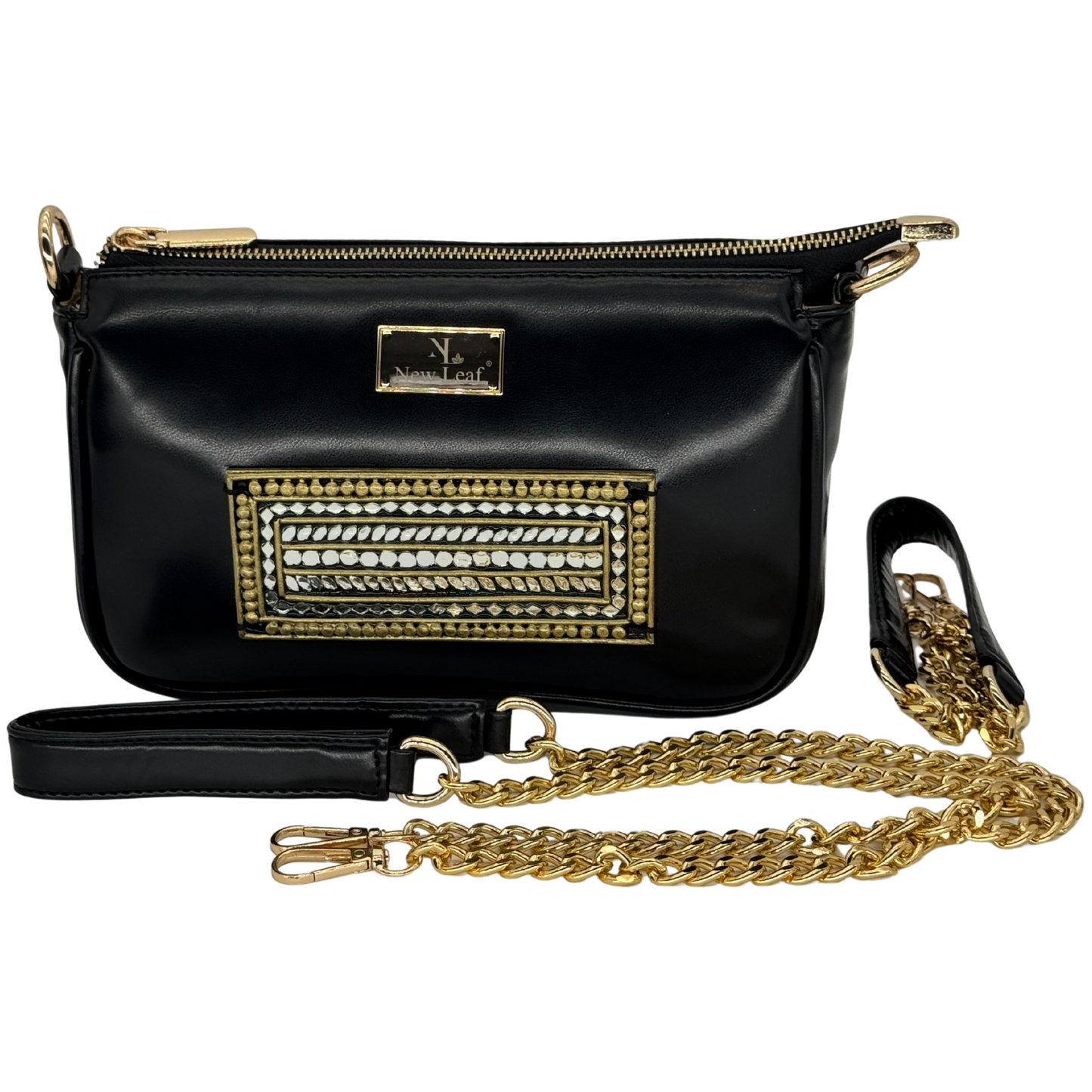The Midnight Medallion Lippan Clutch | Artisan Clutch Bag