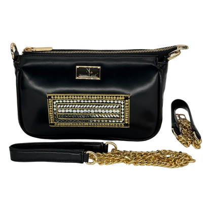 The Midnight Medallion Lippan Clutch | Artisan Clutch Bag